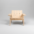Raw Cedar Adirondack