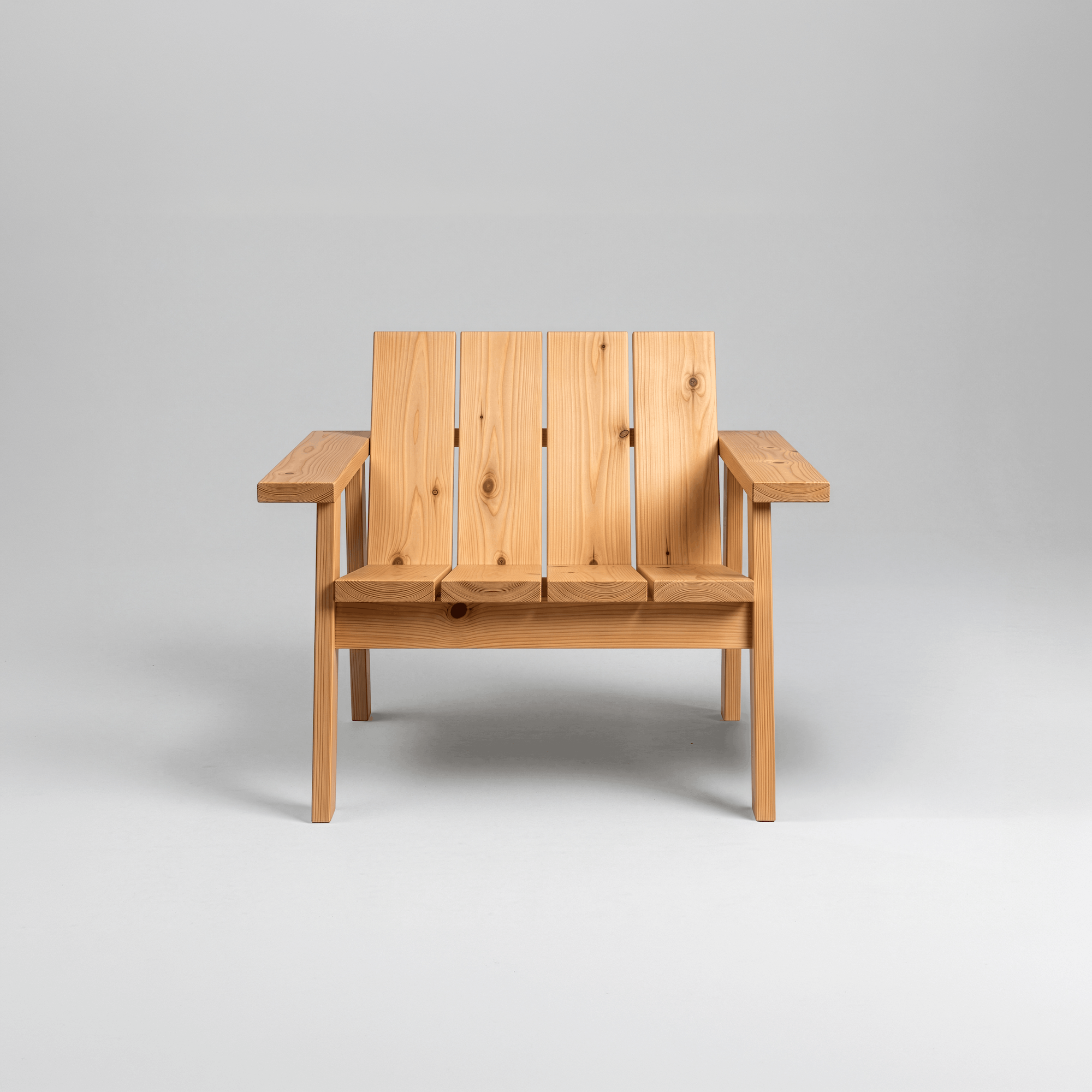 Oiled Cedar Adirondack